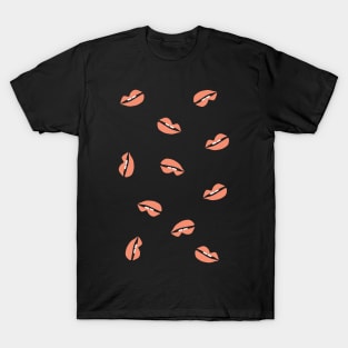 Lips Rain Nonsense Art T-Shirt